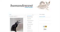 Desktop Screenshot of humandescent.com